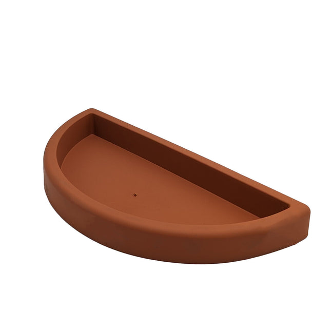 Bama Vaso Roma Tondo Con Sottovaso 35 Lt Resistente Per Esterni Bama