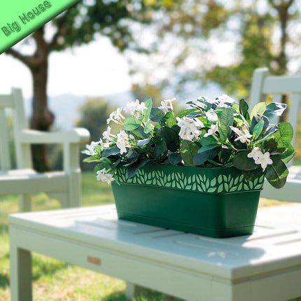 Vaso Fioriera Rettangolare Da Giardino Balcone Balconetta Lungo Grande Per Fiori