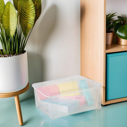 Visual Box Storage Trasparente Stefanplast Contenitore Scatola Multiuso Vestiti
