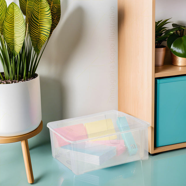 Visual Box Storage Trasparente Stefanplast Contenitore Scatola Multiuso Vestiti