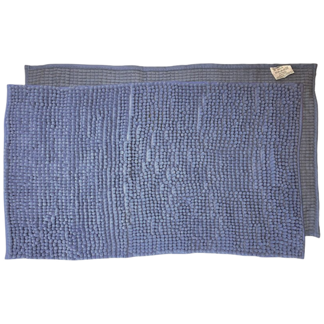 Tappeto da Bagno Frill, Poliestere, Antiscivolo, Colori Assortiti | 40x60cm e 50x80cm World Plastic