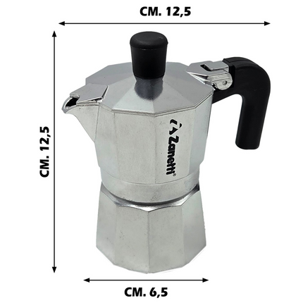 Caffettiera Mama con Scatola in Vari Misure per Diverse Tazze di Caffè