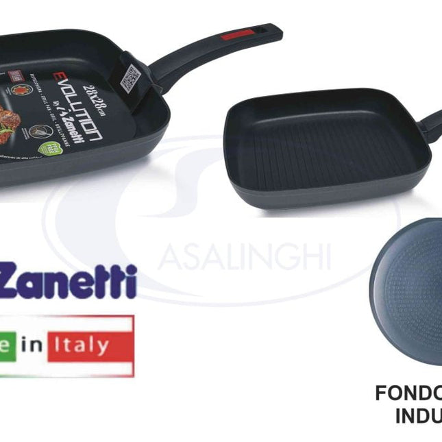 Bistecchiera Cm.28X28 Evolution Induzione-8009027057570