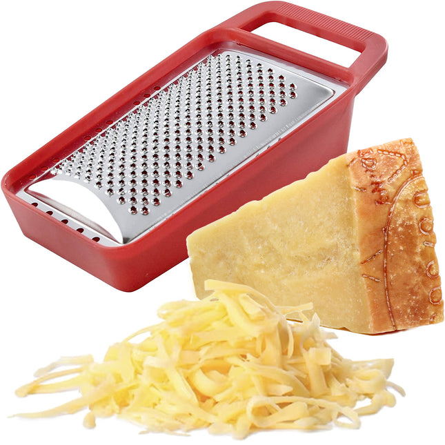 Grattugia con Contenitore Formaggio Grattuggiato Grattugia Piccola in Acciaio Inox con Cassetto