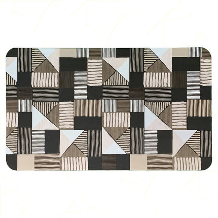 Zerbino Luxury 45X75 Per Interni, Retro In Gomma, Decorativo Per Casa E Cucina