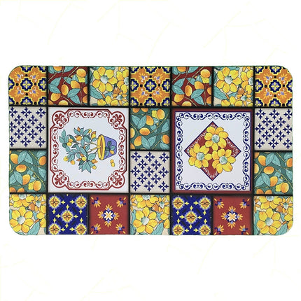 Zerbino Luxury 45X75 Per Interni, Retro In Gomma, Decorativo Per Casa E Cucina