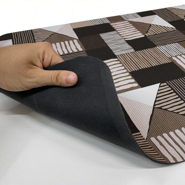 Zerbino Luxury 45X75 Per Interni, Retro In Gomma, Decorativo Per Casa E Cucina
