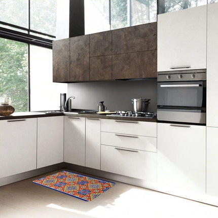 Zerbino Luxury 45X75 Per Interni, Retro In Gomma, Decorativo Per Casa E Cucina