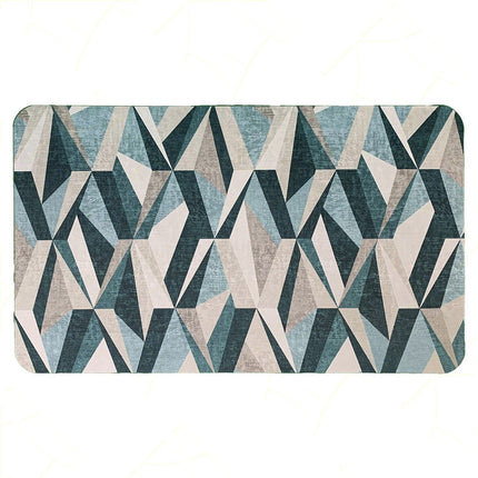 Zerbino Luxury 45X75 Per Interni, Retro In Gomma, Decorativo Per Casa E Cucina