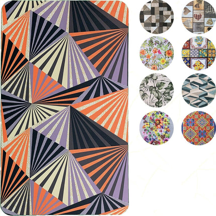 Zerbino Luxury 45X75 Per Interni, Retro In Gomma, Decorativo Per Casa E Cucina