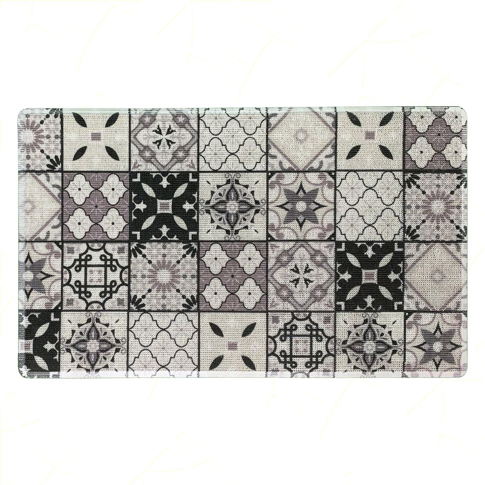 Zerbino Stone 45x75 cm Assortito PVC Rettangolare Antiscivolo Facile da Pulire