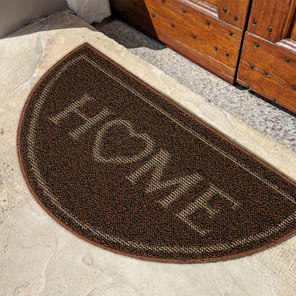 Emmevi Zerbino Stone Mezzaluna 45X75 Tappeto Antiscivolo Ingresso Colori Assortiti
