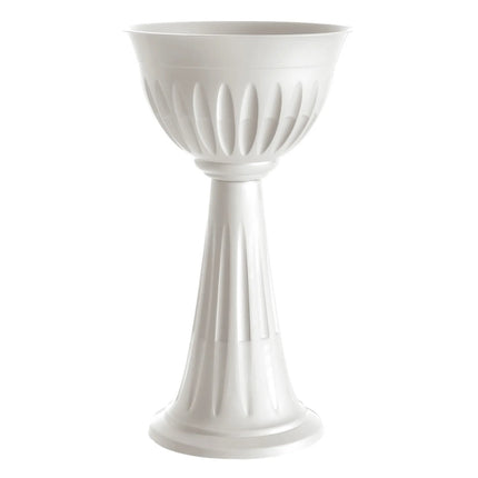 Bama Colonna Alba Ø43X74,5H Vaso Decorativo 20L Per Esterni E Interni