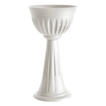 Bama Colonna Alba Ø43X74,5H Vaso Decorativo 20L Per Esterni E Interni Bama