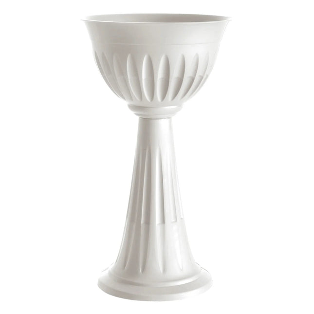 Bama Colonna Alba Ø43X74,5H Vaso Decorativo 20L Per Esterni E Interni Bama