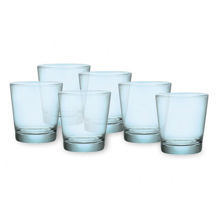 Bormioli Rocco Bicchiere Sestriere: Set 6 Pezzi Cl 24 Acqua Azzurro