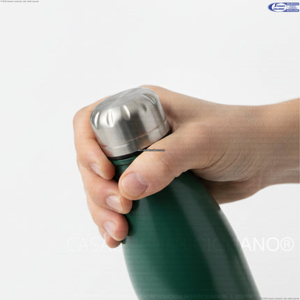 Borraccia Termica in Acciaio Inox 500/750 ml – Doppia Parete, Colori Assortiti, Bevande Fredde 24h e Calde 12h Borella Casalinghi srl