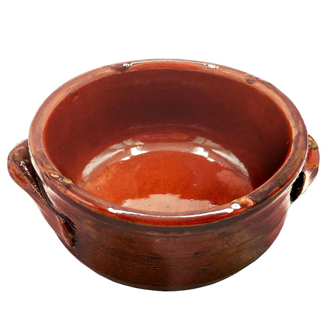 Tegamini In Terracotta Bassi Confezione Da 6 Pezzi, Cm.12X5,5H
