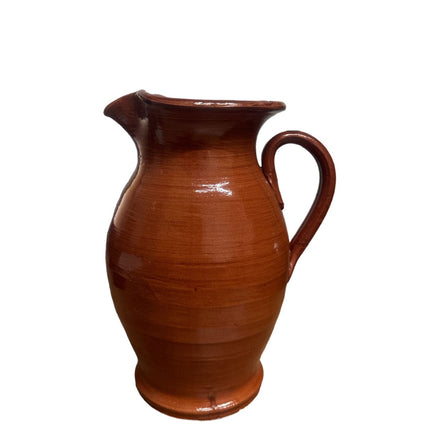 Brocca In Terracotta Cm.20 Capacità 1,3 Litri