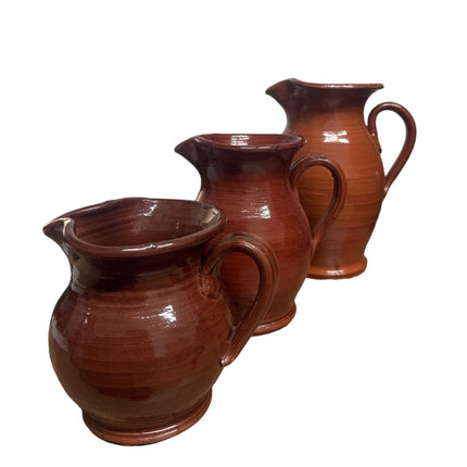 Brocca In Terracotta Cm.16 Capacità 1 Litro