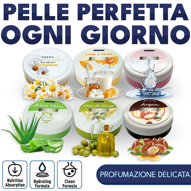 Irge Crema Idratante Viso Corpo Mani Vari Tipi Naturali Irge