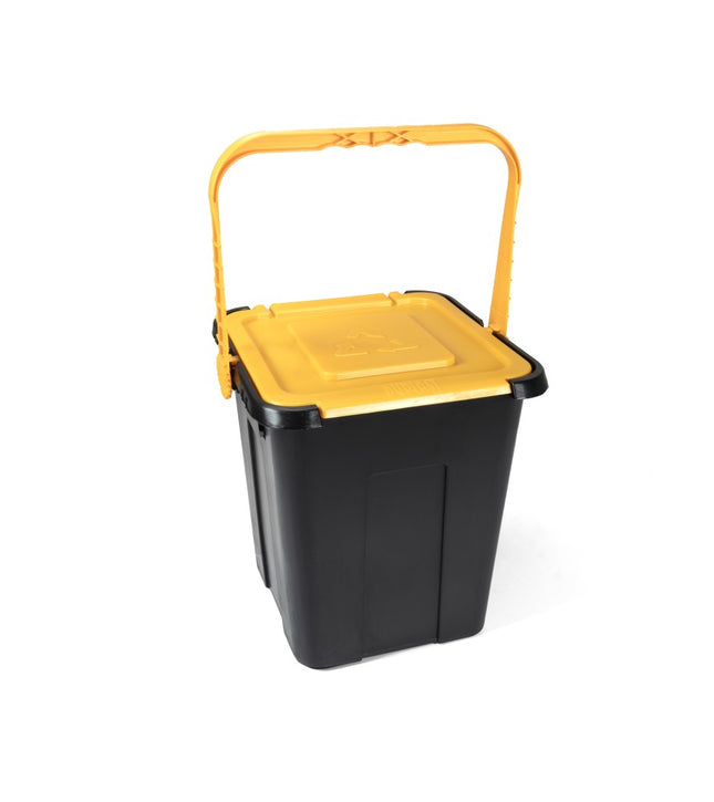 Duplast Pattumiera Cube Lt.20 Contenitore Per Rifiuti Design Compatto E Funzionale Duplast