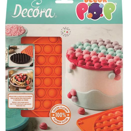 Decora Stampo in Silicone per Decorazioni Dolci 19x17 Decora