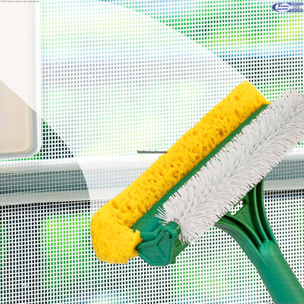 Zanzariera Magnetica Kalamitika 120x220 / 140x230 + Spazzola Zanzanetto 2 in 1 – Kit Completo Protezione e Pulizia Zanzariere Due Esse