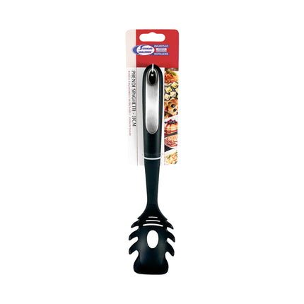 Set Utensili Cucina Nylon Nero Antiscivolo 6 Pezzi + Singoli – Manico Ergonomico Termoresistente Arca