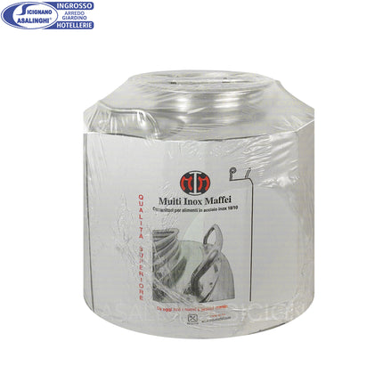 Fustino Olio 30L in Acciaio Inox 18/10 AISI 304 BA - Made in Italy MULTI INOX MAFFEI