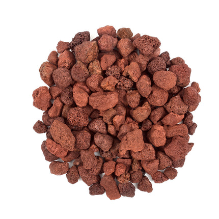 Pietra Lavica Rossa Naturale 3 kg per Barbecue a Gas - Distribuzione Uniforme Calore, Riduce Fiammate - Adatta a 1500 cm² Salmar