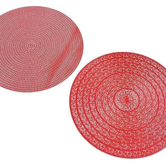 gioco 1 Tovaglietta Natalizia sottopiatto 38 cm Rosso Modelli Assortiti (INVIO CASUALE) General Trade