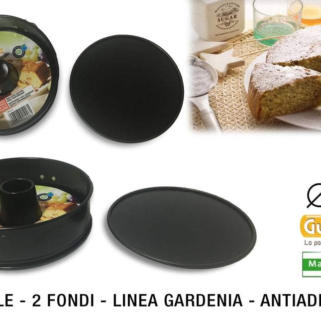 Pentalux Stampo Torta a Cerniera Antiaderente 24 cm Pentalux