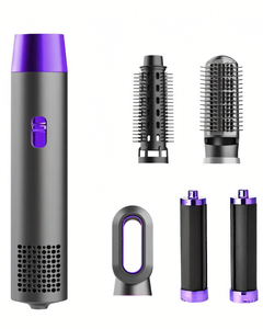 Multi-Styler Capelli 5 in 1 Asciugacapelli Volumizzante Modellatore Multifunzione con 5 Accessori Intercambiabili Tecnologia Anticrespo in ABS D&D Casalinghi