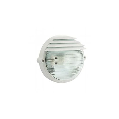 Iperbriko Applique Grande E27 Linea Palpebra Tonda Bianco