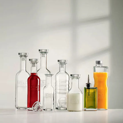 Bormioli Rocco Bottiglia Vetro Optima: Caraffa Fine Wine Lt 1
