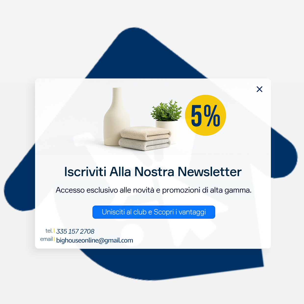 Iscriviti alla nostra newsletter