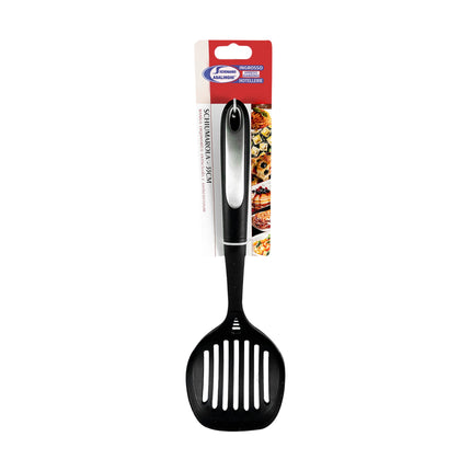 Set Utensili Cucina Nylon Nero Antiscivolo 6 Pezzi + Singoli – Manico Ergonomico Termoresistente Arca