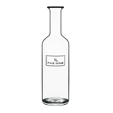 Bormioli Rocco Bottiglia Vetro Optima: Caraffa Fine Wine Lt 1