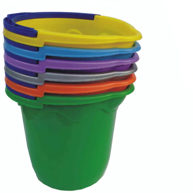 Duplast Secchio Vulcano Con Becco In Plastica Litri Variabili Per Uso Multiplo