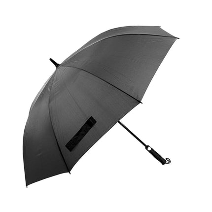 Ombrello Pongee 8 Stecche Automatico Imp. Dritta Nero