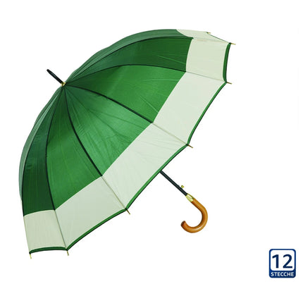 Ombrello Poliestere 12 Stecche Automatico T. Unita con Fascia Gallotti Srl