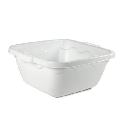 Bacinella Vulcano Quadra – 3 Misure e Diversi Colori, Made in Italy! Bianco Duplast