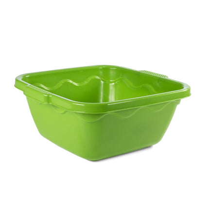 Bacinella Vulcano Quadra – 3 Misure e Diversi Colori, Made in Italy! Verde lime Duplast