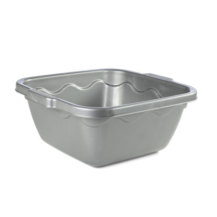 Bacinella Vulcano Quadra – 3 Misure e Diversi Colori, Made in Italy! Silver Duplast