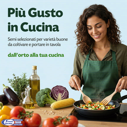 Kit Orto 4 Stagioni 26 Sementi Dotto (365g) | Alta Germinabilità per Balcone e Giardino Sementi Dotto