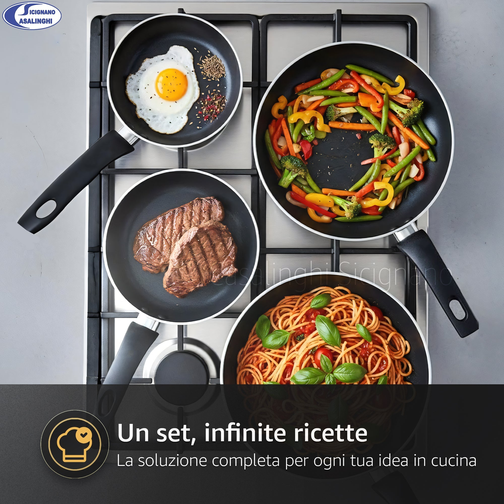 Padelle Antiaderenti Con Manico Removibile in Tavola e Cucina Padelle Antiaderenti Con Manico Removibile in Tavola e Cucina