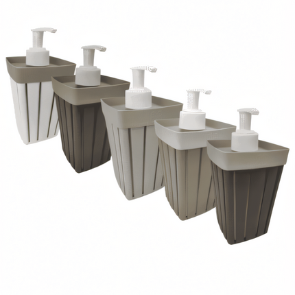 Ecoplast Dispenser Sapone Liquido Linea Doga - Colori Assortiti