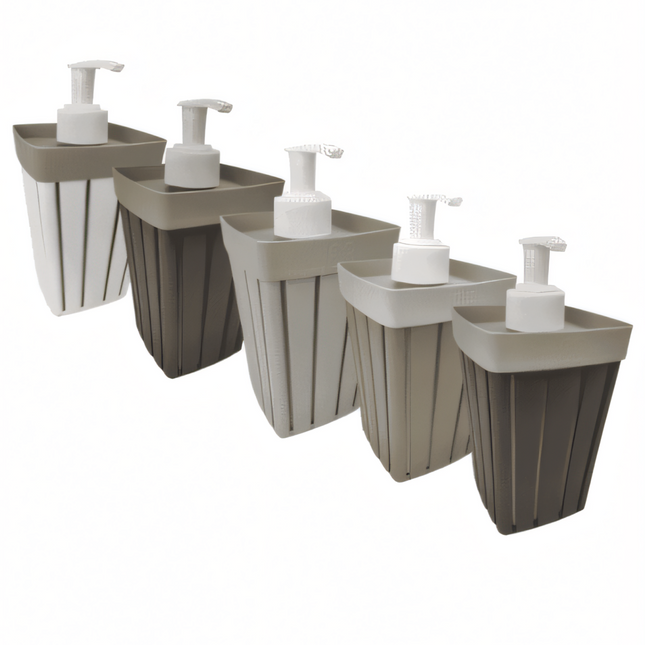 Ecoplast Dispenser Sapone Liquido Linea Doga - Colori Assortiti