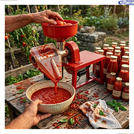 Spremipomodoro Elettrico con Banchetto Palumbo TS Plast – Modello Professionale 250 kg/h Gruppo Palumbo